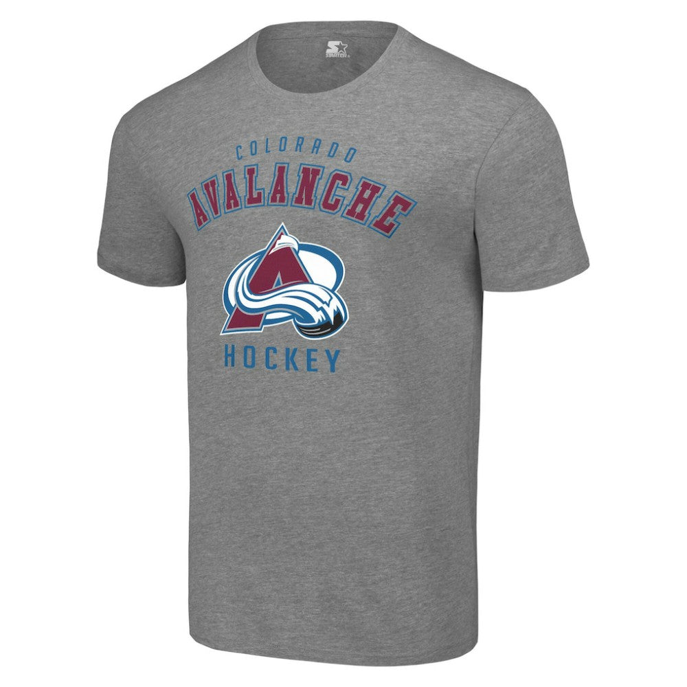 Colorado Avalanche Starter Logo T-Shirt - Heather Gray - NHL 202216154