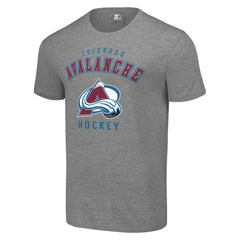Colorado Avalanche Starter Logo T-Shirt - Heather Gray - NHL 202216154