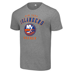 New York Islanders Starter Logo T-Shirt - Heather Gray - NHL 202216165