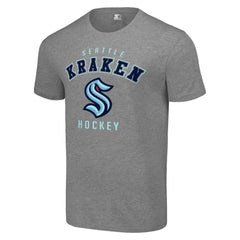 Seattle Kraken Starter Logo T-Shirt - Heather Gray - NHL 202216172