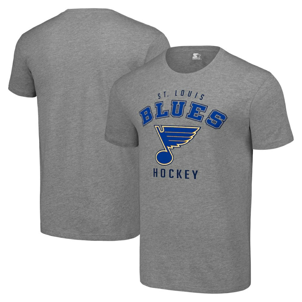 St. Louis Blues Starter Logo T-Shirt - Heather Gray - NHL 202216173