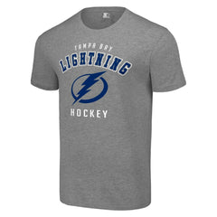 Tampa Bay Lightning Starter Logo T-Shirt - Heather Gray - NHL 202216174
