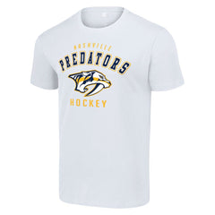 Nashville Predators Starter Logo T-Shirt - White - NHL 202216180