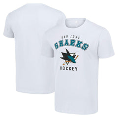 San Jose Sharks Starter Logo T-Shirt - White - NHL 202216188