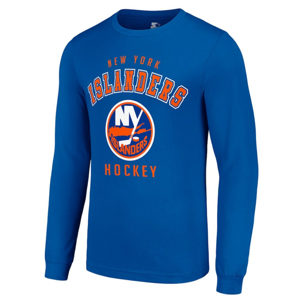 New York Islanders Starter Logo Long Sleeve T-Shirt - Royal - NHL 202216197