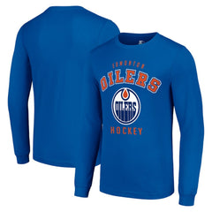 Edmonton Oilers Starter Logo Long Sleeve T-Shirt - Royal - NHL 202216198