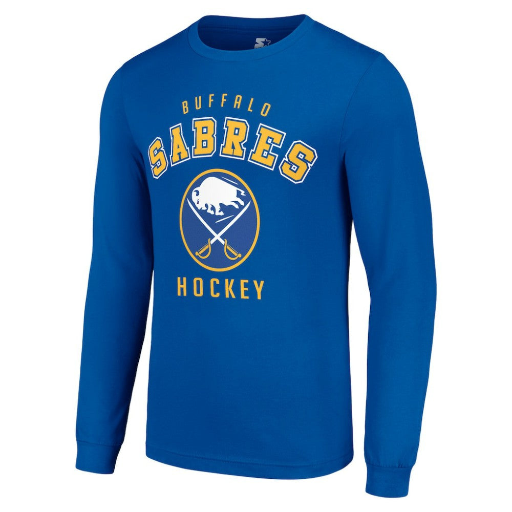 Buffalo Sabres Starter Logo Long Sleeve T-Shirt - Royal - NHL 202216199