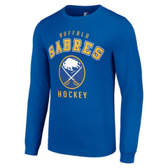 Buffalo Sabres Starter Logo Long Sleeve T-Shirt - Royal - NHL 202216199