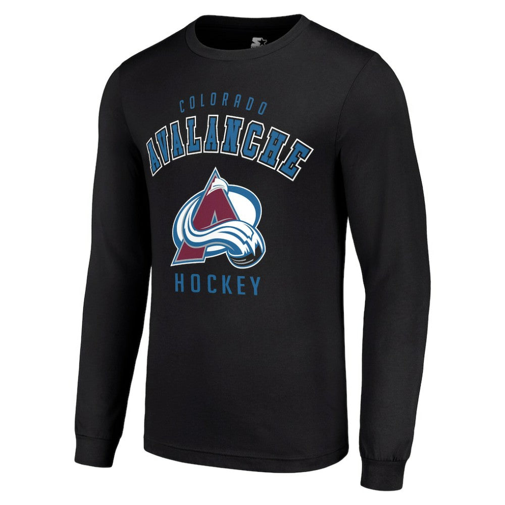 Colorado Avalanche Starter Logo Long Sleeve T-Shirt - Black - NHL 202216210