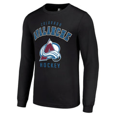 Colorado Avalanche Starter Logo Long Sleeve T-Shirt - Black - NHL 202216210