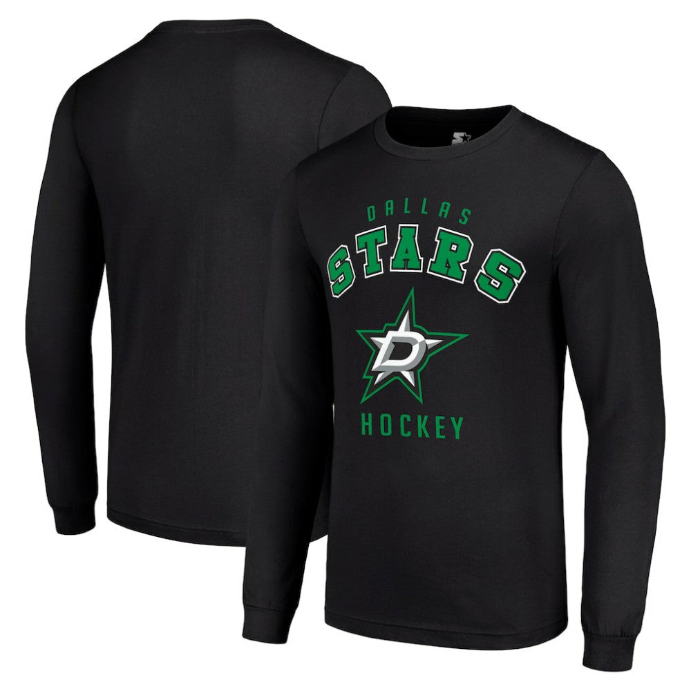 Dallas Stars Starter Logo Long Sleeve T-Shirt - Black - NHL 202216212