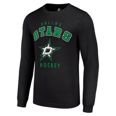 Dallas Stars Starter Logo Long Sleeve T-Shirt - Black - NHL 202216212