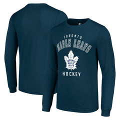 Toronto Maple Leafs Starter Logo Long Sleeve T-Shirt - Navy - NHL 202216215