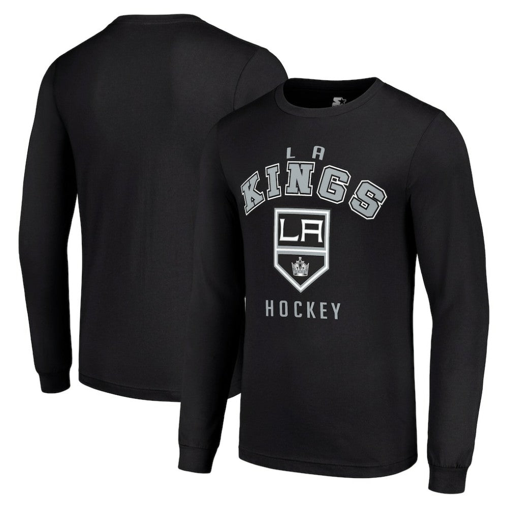 Los Angeles Kings Starter Logo Long Sleeve T-Shirt - Black - NHL 202216216