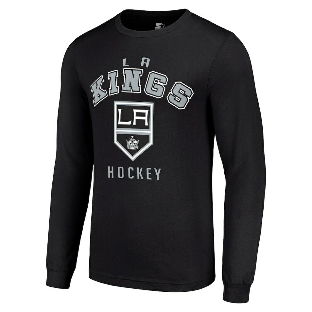 Los Angeles Kings Starter Logo Long Sleeve T-Shirt - Black - NHL 202216216