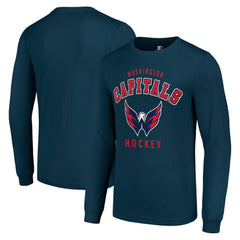 Washington Capitals Starter Logo Long Sleeve T-Shirt - Navy - NHL 202216225