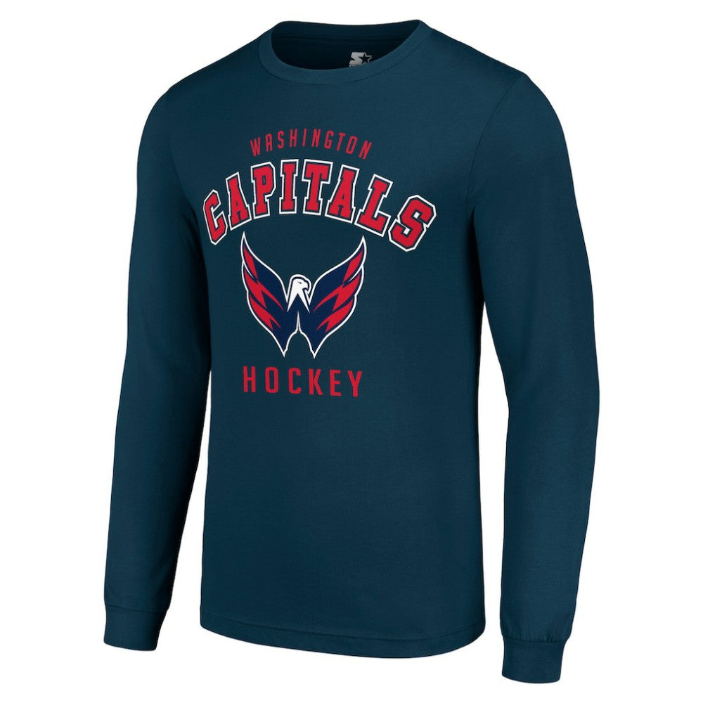 Washington Capitals Starter Logo Long Sleeve T-Shirt - Navy - NHL 202216225