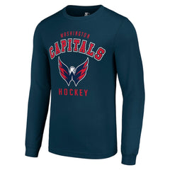 Washington Capitals Starter Logo Long Sleeve T-Shirt - Navy - NHL 202216225