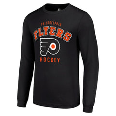 Philadelphia Flyers Starter Logo Long Sleeve T-Shirt - Black - NHL 202216226