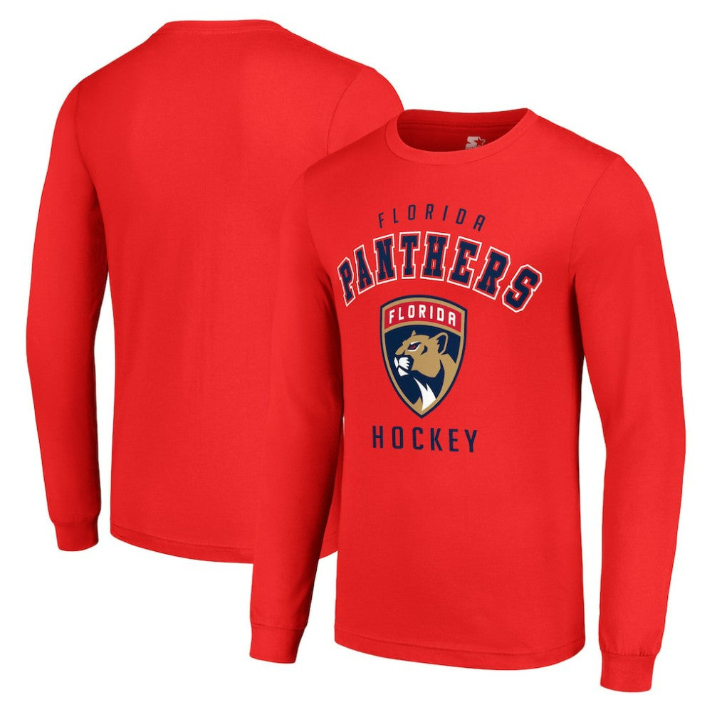 Florida Panthers Starter Logo Long Sleeve T-Shirt - Red - NHL 202216229