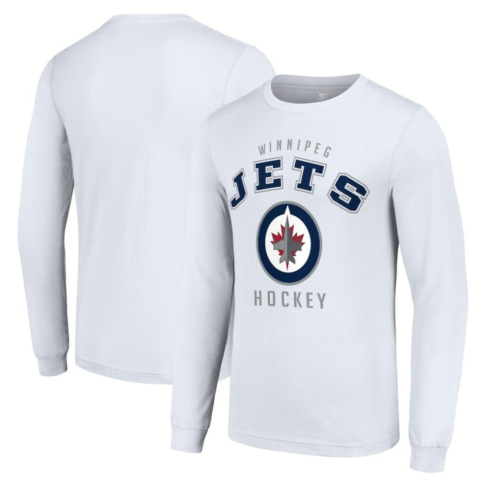 Winnipeg Jets Starter Logo Long Sleeve T-Shirt - White - NHL 202216236