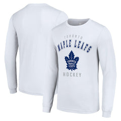 Toronto Maple Leafs Starter Logo Long Sleeve T-Shirt - White - NHL 202216238
