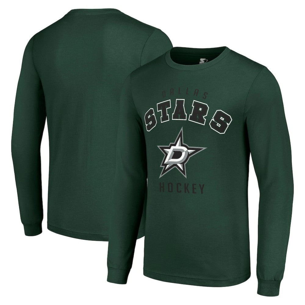 Dallas Stars Starter Logo Long Sleeve T-Shirt - Military Green - NHL 202216240