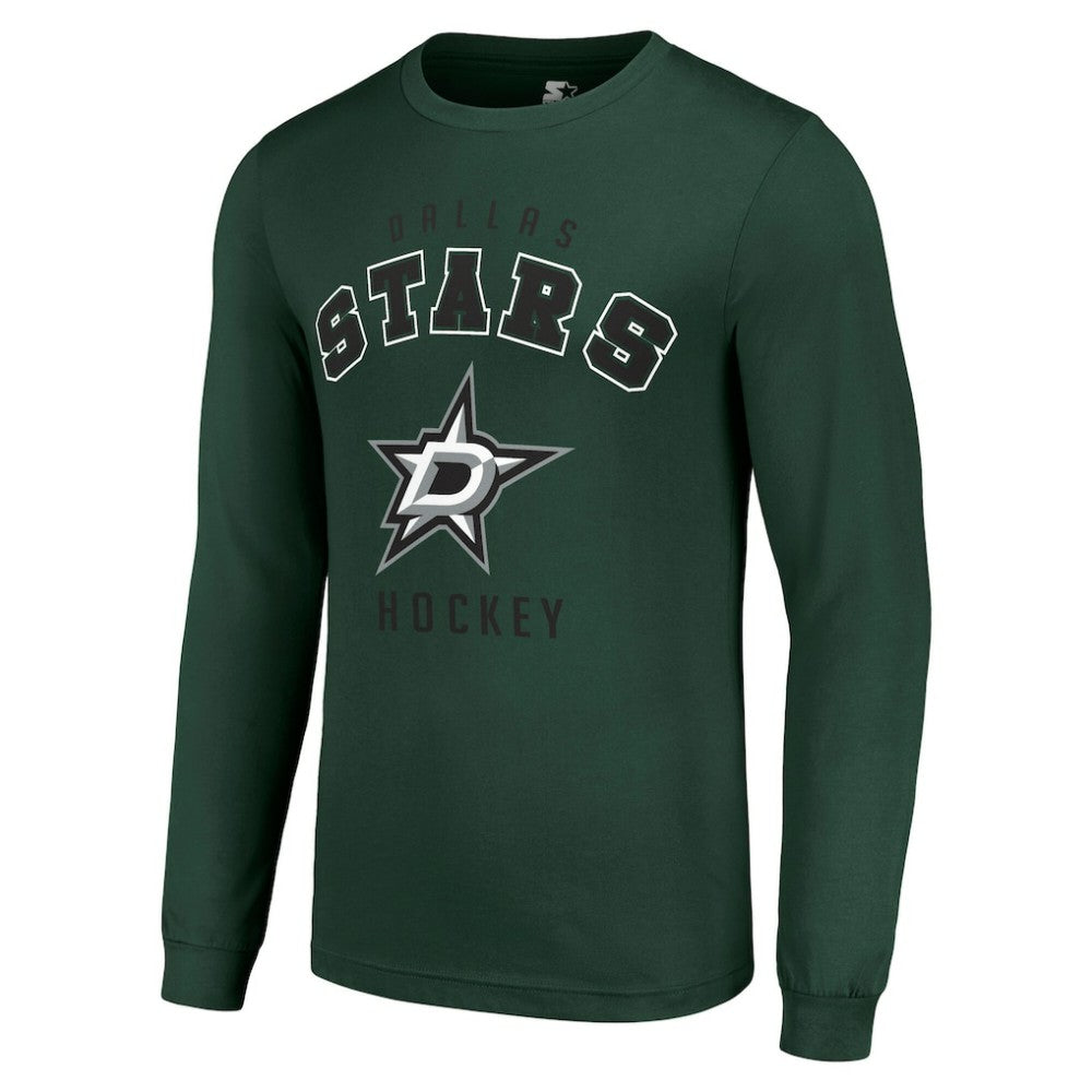 Dallas Stars Starter Logo Long Sleeve T-Shirt - Military Green - NHL 202216240