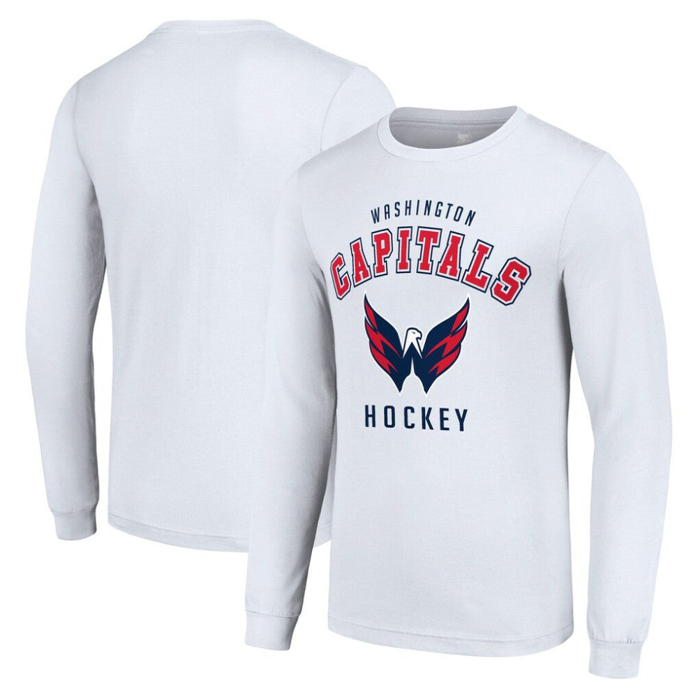 Washington Capitals Starter Logo Long Sleeve T-Shirt - White - NHL 202216245
