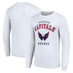 Washington Capitals Starter Logo Long Sleeve T-Shirt - White - NHL 202216245