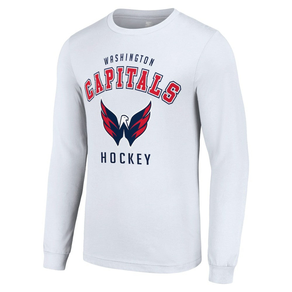 Washington Capitals Starter Logo Long Sleeve T-Shirt - White - NHL 202216245