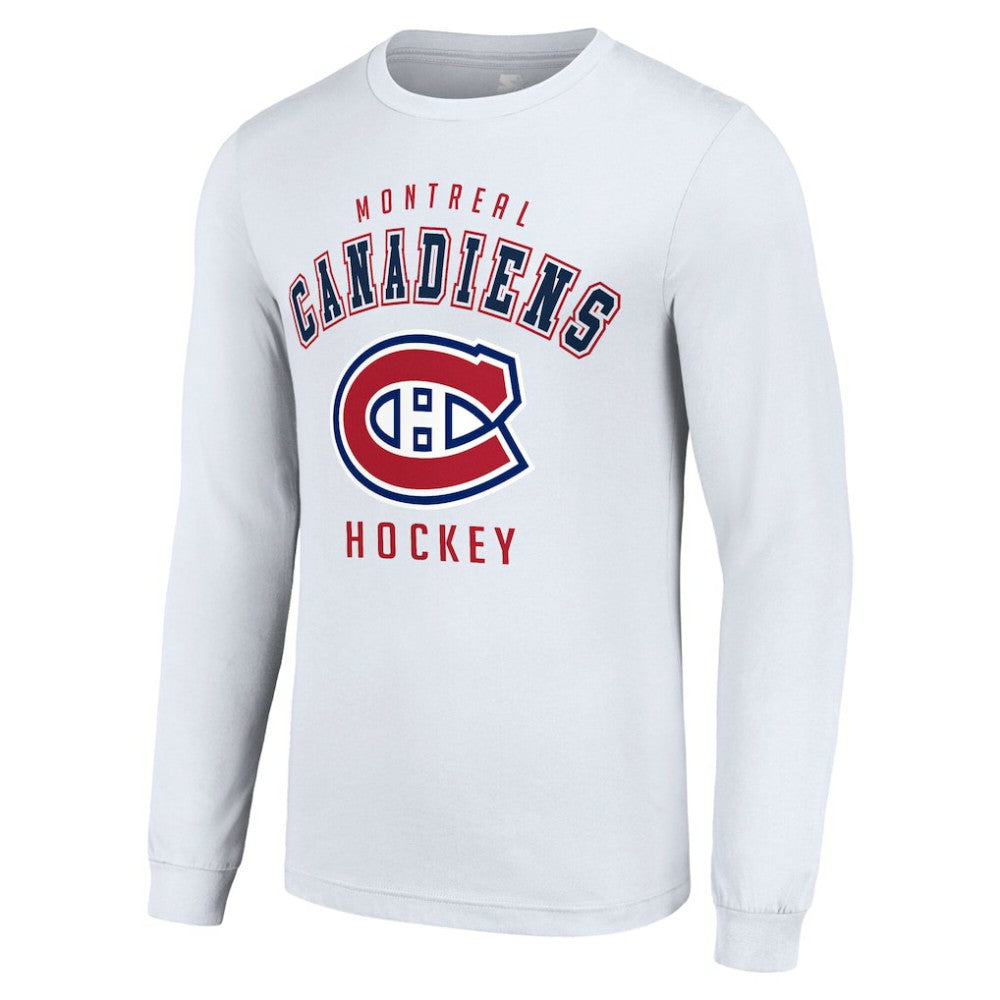 Montreal Canadiens Starter Logo Long Sleeve T-Shirt - White - NHL 202216249