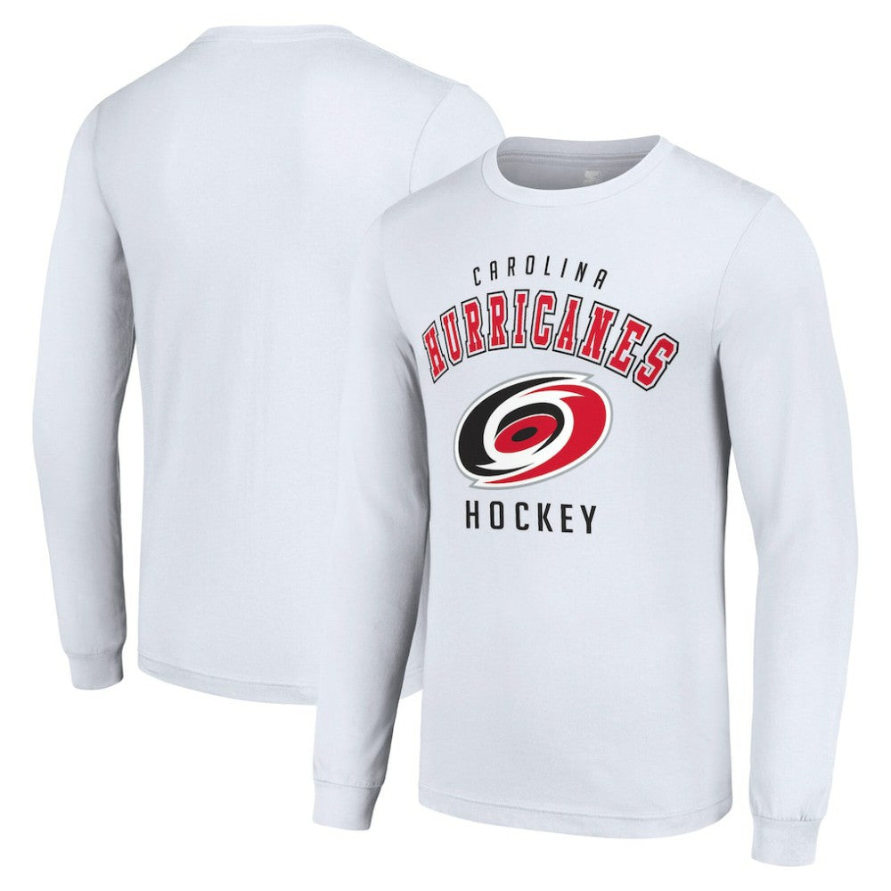Carolina Hurricanes Starter Logo Long Sleeve T-Shirt - White - NHL 202216260
