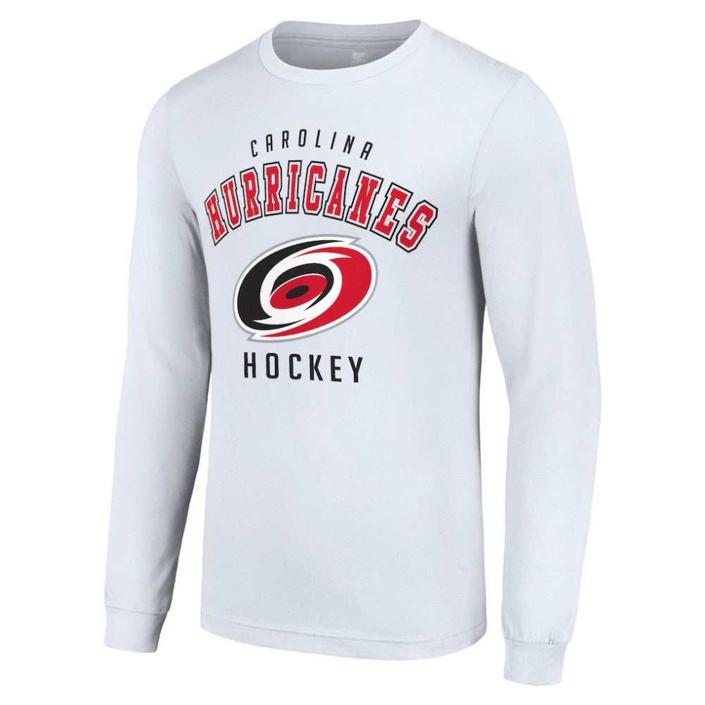 Carolina Hurricanes Starter Logo Long Sleeve T-Shirt - White - NHL 202216260