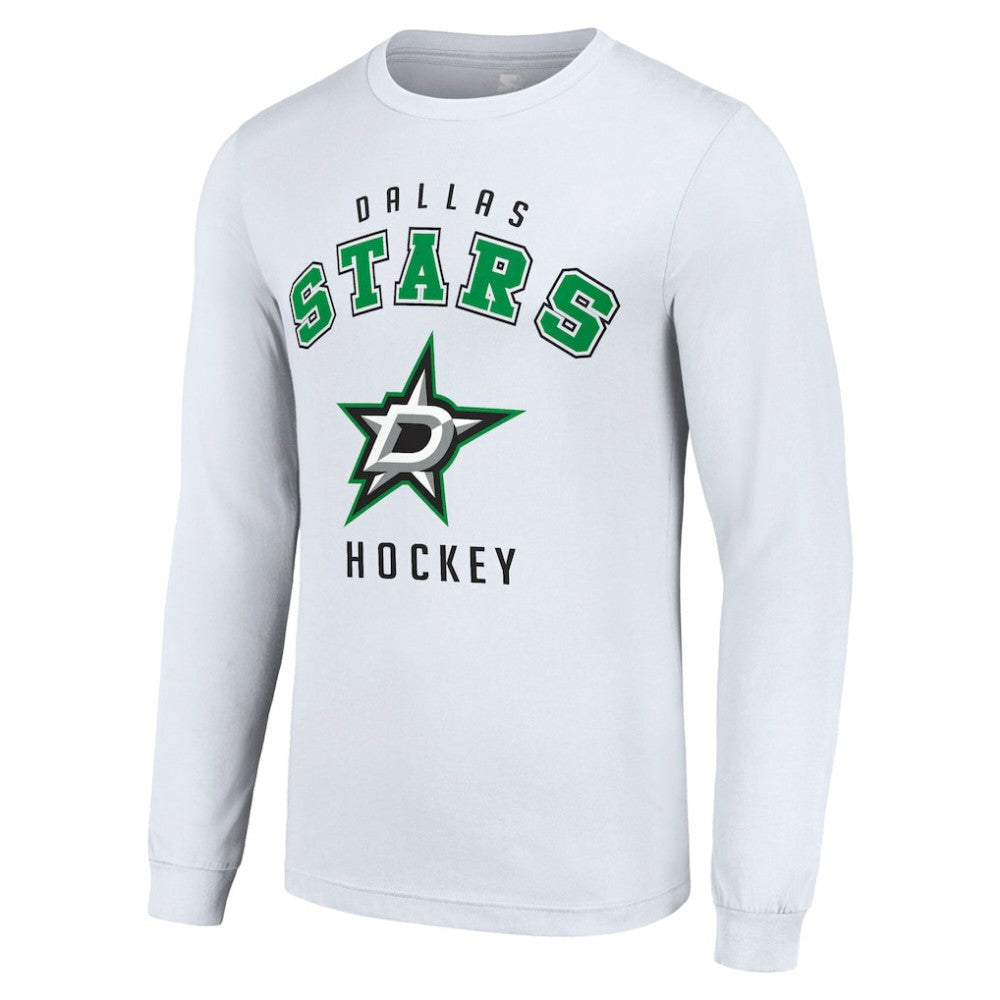 Dallas Stars Starter Logo Long Sleeve T-Shirt - White - NHL 202216267