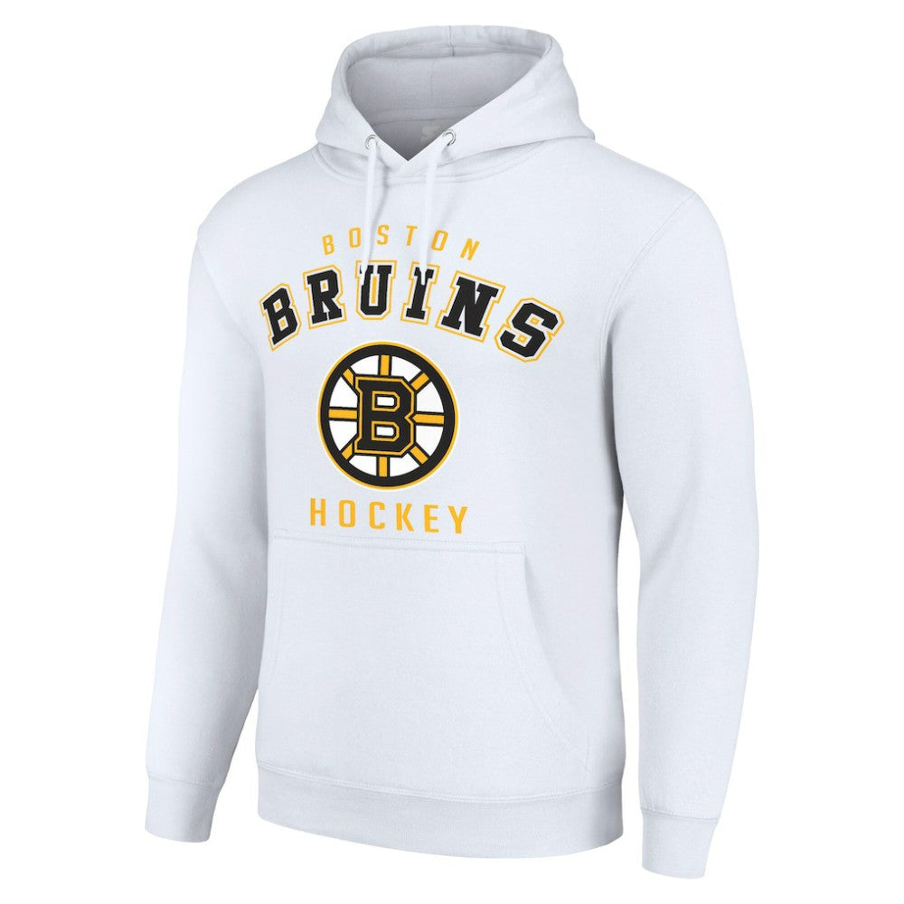 Boston Bruins Starter Logo Pullover Hoodie - White - NHL 202216306