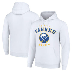 Buffalo Sabres Starter Logo Pullover Hoodie - White - NHL 202216307
