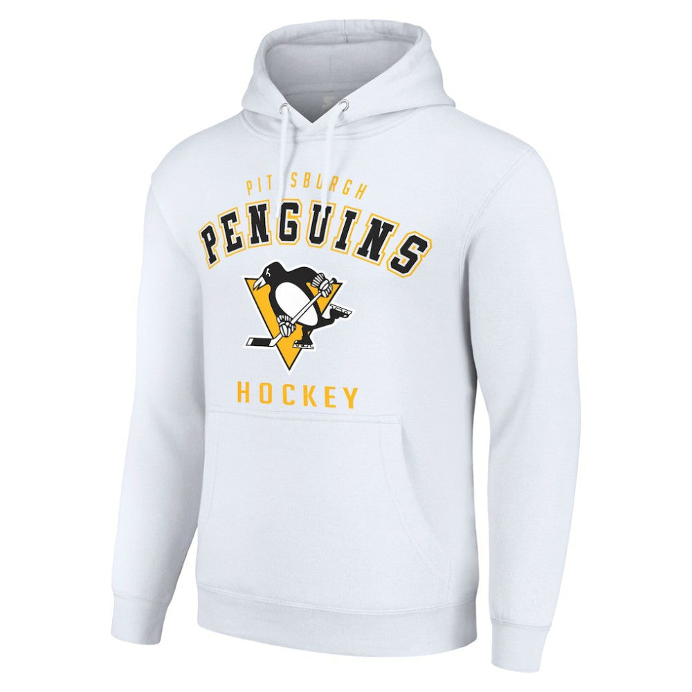 Pittsburgh Penguins Starter Logo Pullover Hoodie - White - NHL 202216317