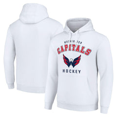 Washington Capitals Starter Logo Pullover Hoodie - White - NHL 202216328