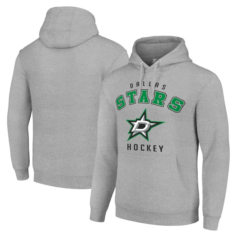 Dallas Stars Starter Logo Pullover Hoodie - Heather Gray - NHL 202216335