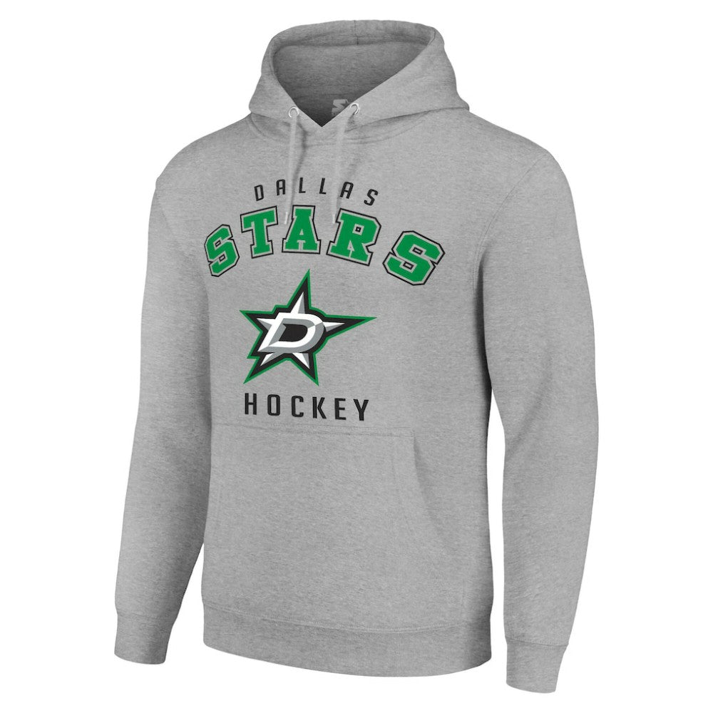 Dallas Stars Starter Logo Pullover Hoodie - Heather Gray - NHL 202216335