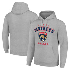 Florida Panthers Starter Logo Pullover Hoodie - Heather Gray - NHL 202216342