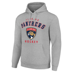 Florida Panthers Starter Logo Pullover Hoodie - Heather Gray - NHL 202216342
