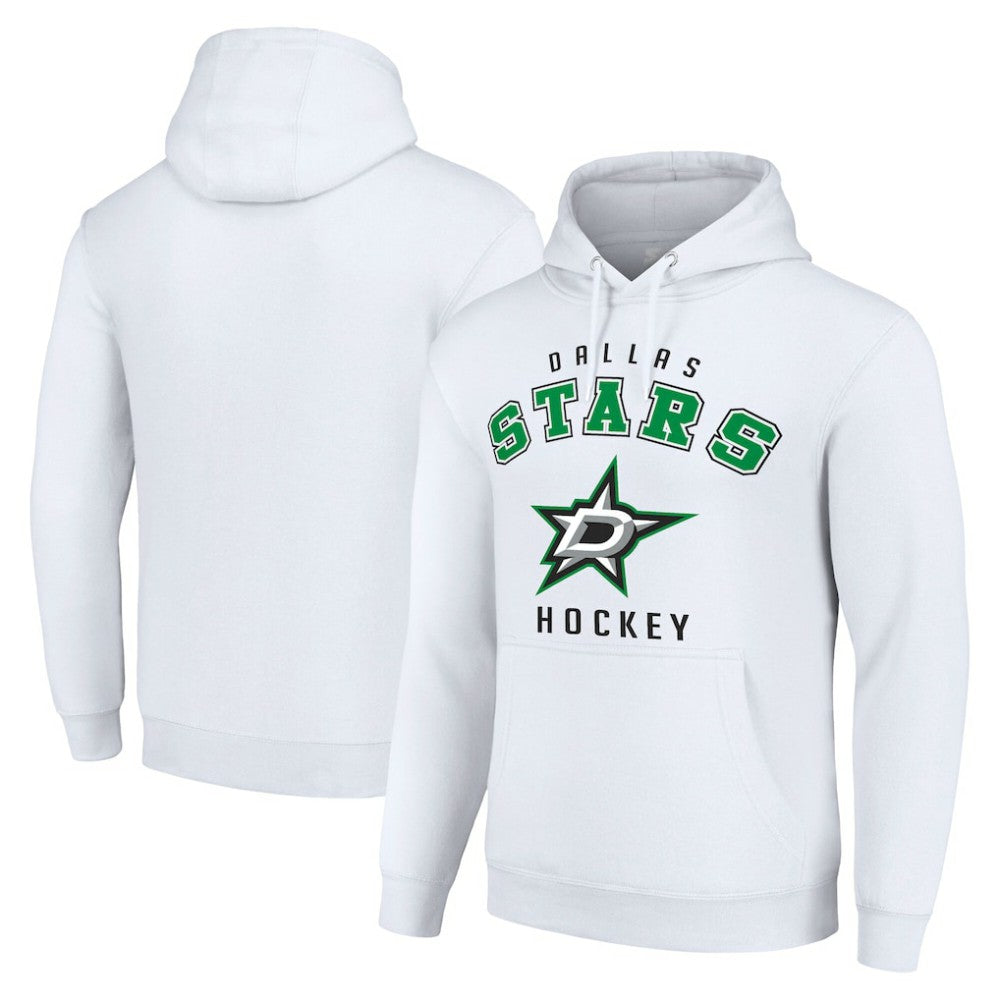 Dallas Stars Starter Logo Pullover Hoodie - White - NHL 202216354