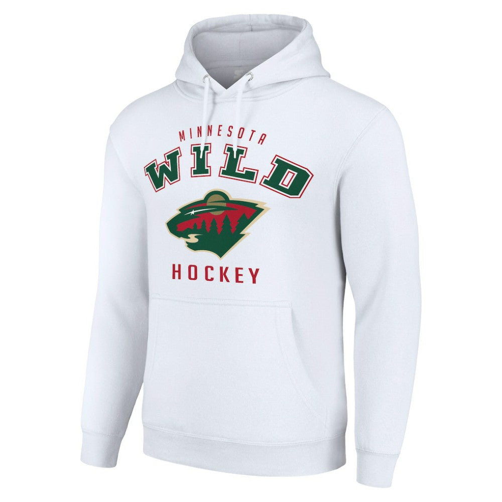 Minnesota Wild Starter Logo Pullover Hoodie - White - NHL 202216359
