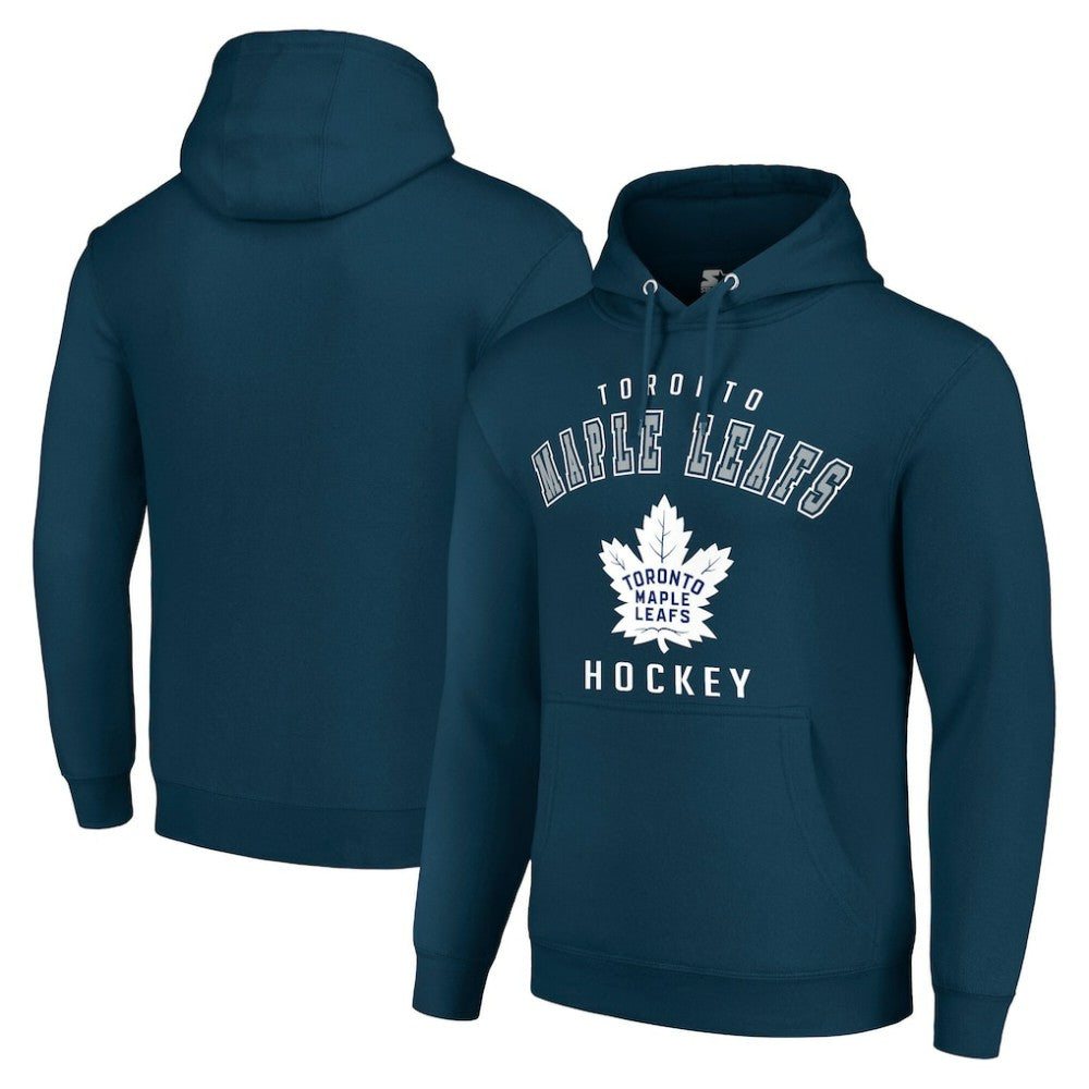 Toronto Maple Leafs Starter Logo Pullover Hoodie - Navy - NHL 202216383