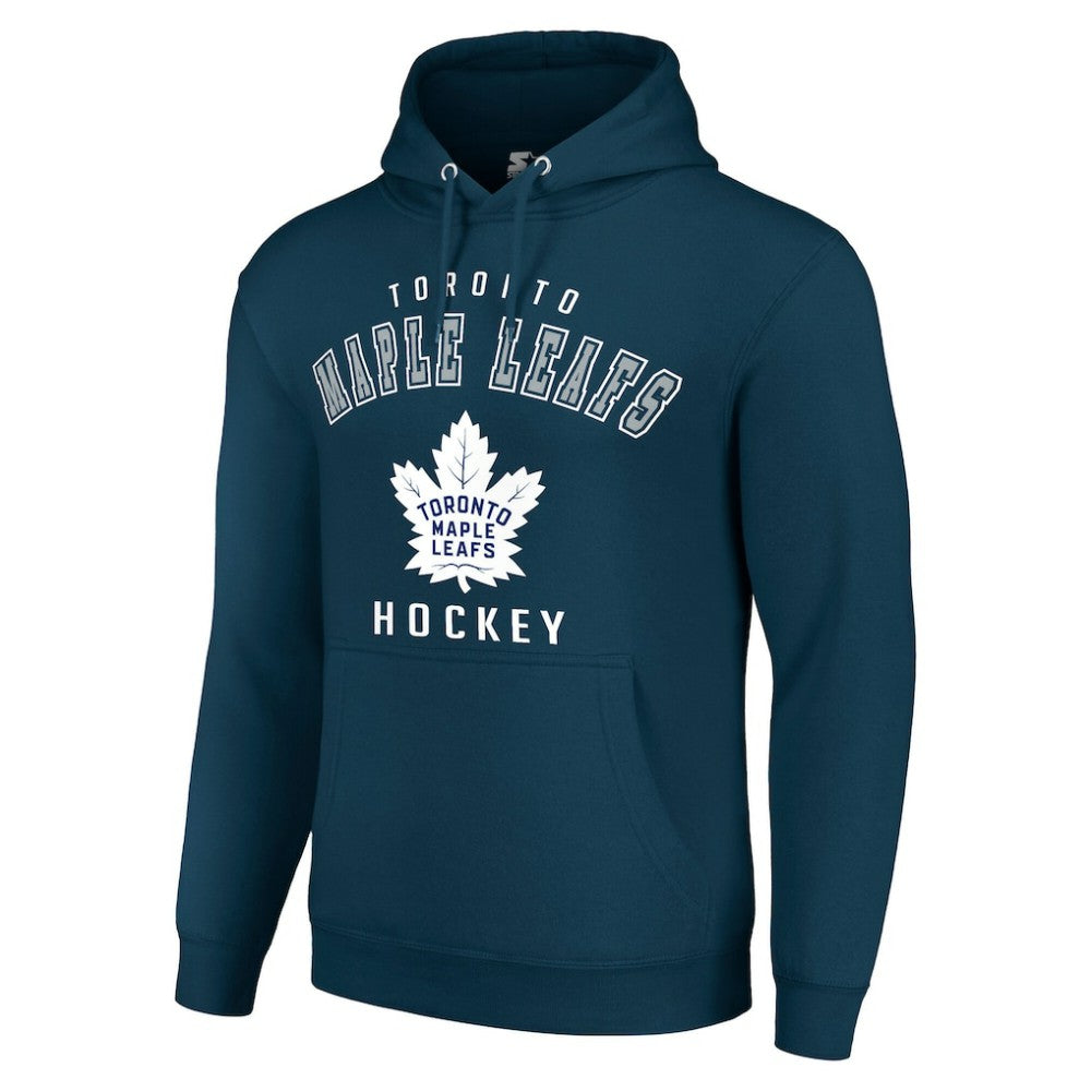 Toronto Maple Leafs Starter Logo Pullover Hoodie - Navy - NHL 202216383
