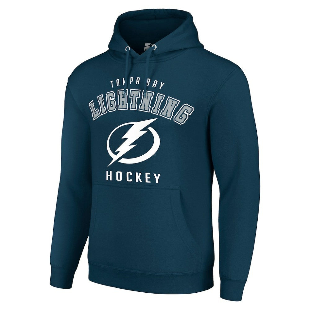 Tampa Bay Lightning Starter Logo Pullover Hoodie - Navy - NHL 202216387