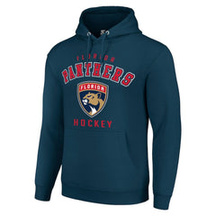 Florida Panthers Starter Logo Pullover Hoodie - Navy - NHL 202216388