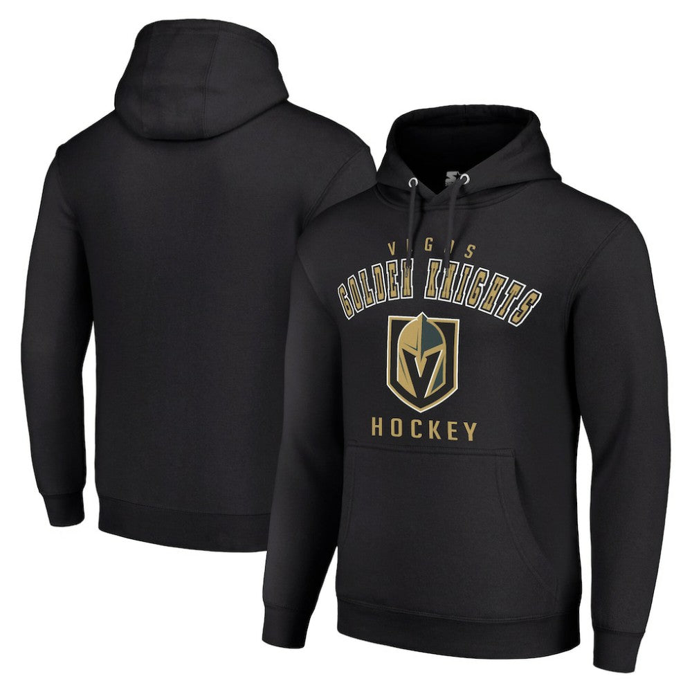 Vegas Golden Knights Starter Logo Pullover Hoodie - Black - NHL 202216390